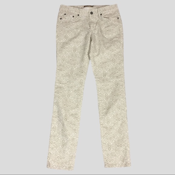 Prana Printed Kara Jeans Breathe Style Tapered - Picture 1 of 13